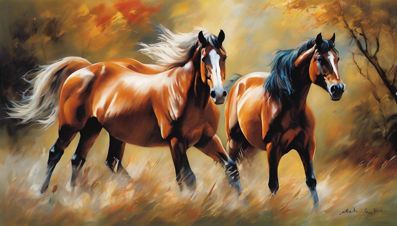 Caballos los animales que nunca vomitan