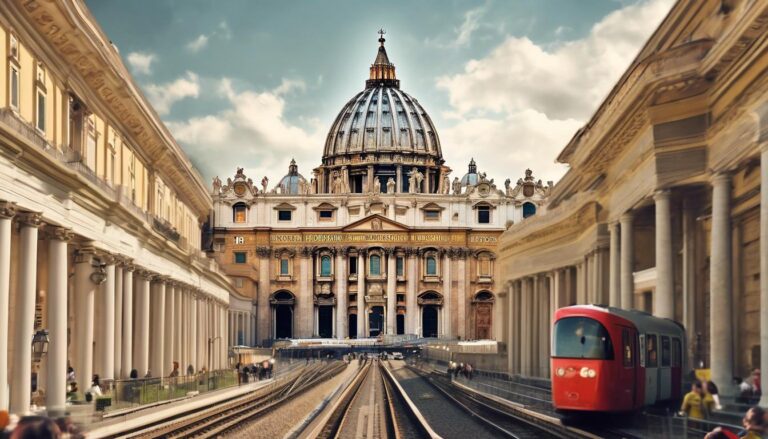 El Vaticano y la estación de tren más pequeña del mundo