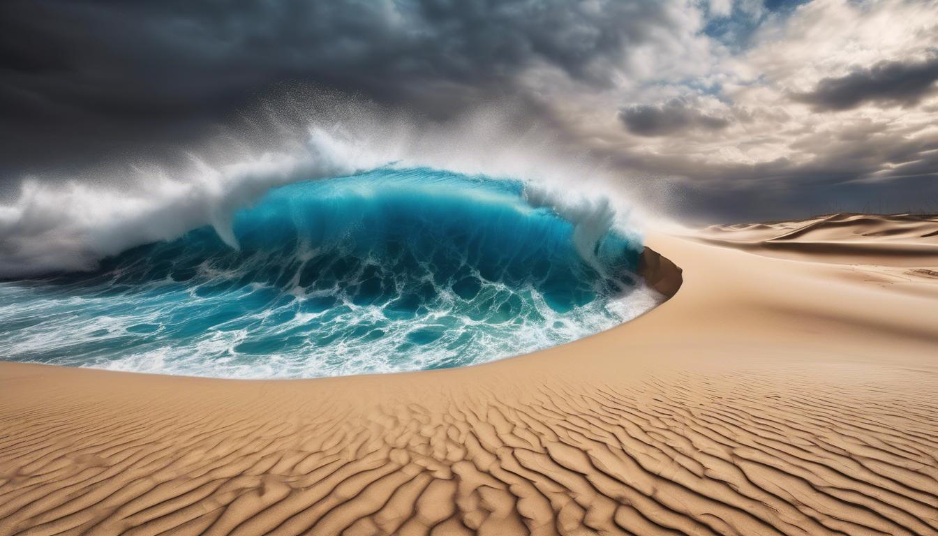 El desierto que un día se convirtió en mar