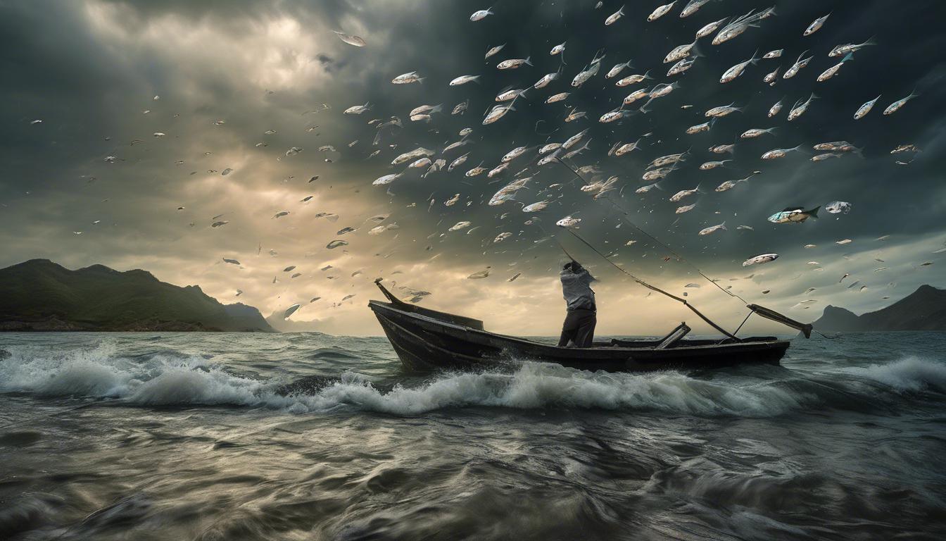 El fenómeno natural que hace que lluevan peces