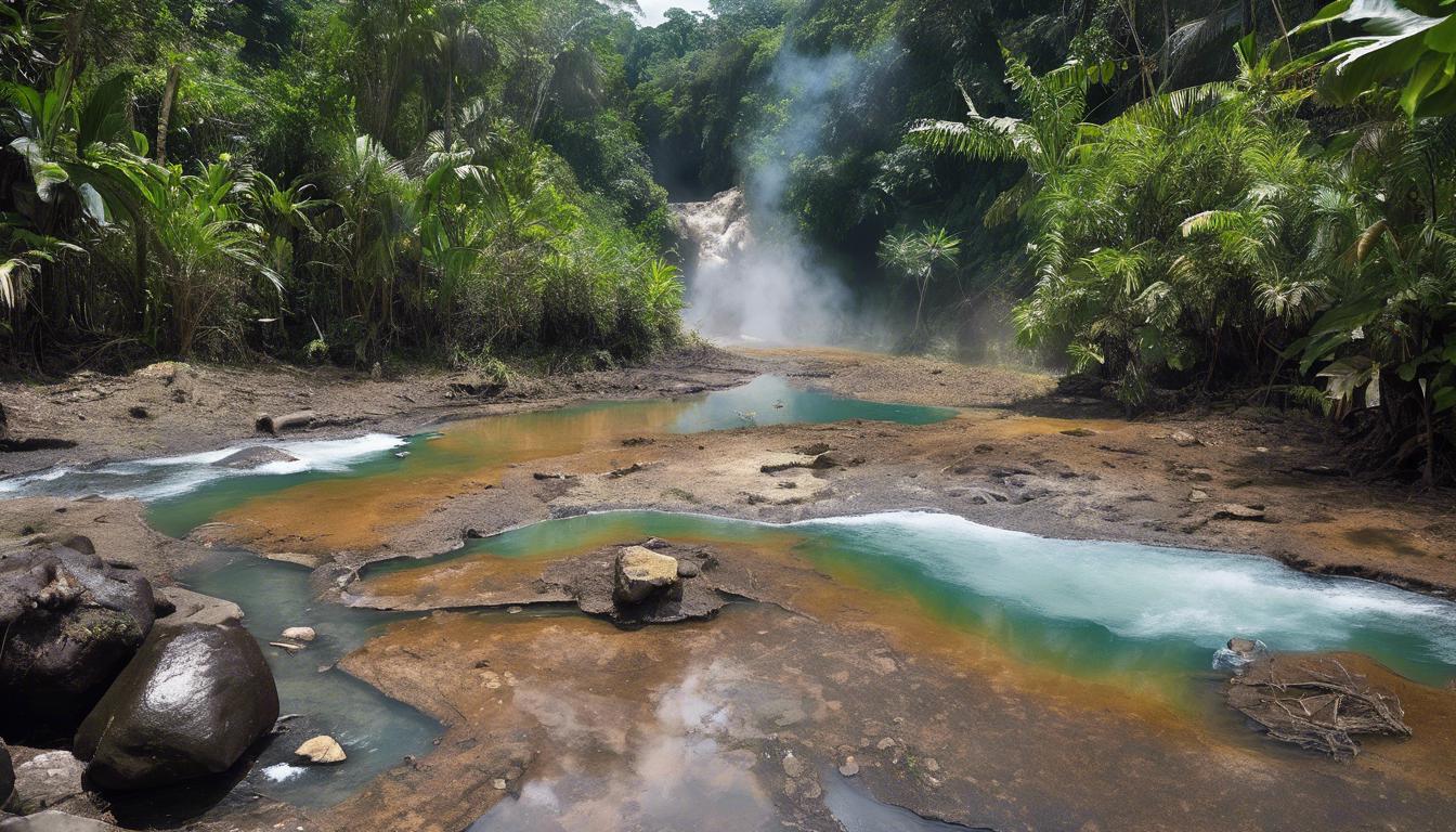 El misterioso río que hierve en medio de la selva