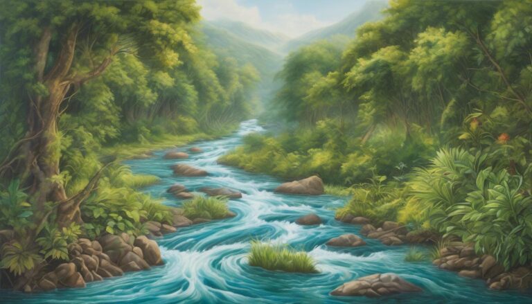 El río que fluye en dos direcciones al mismo tiempo
