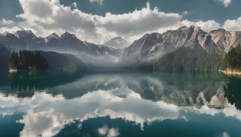 El sorprendente lago que desaparece y vuelve a aparecer