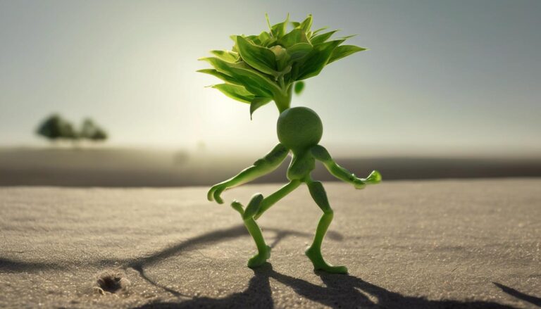 La planta que camina para buscar el sol