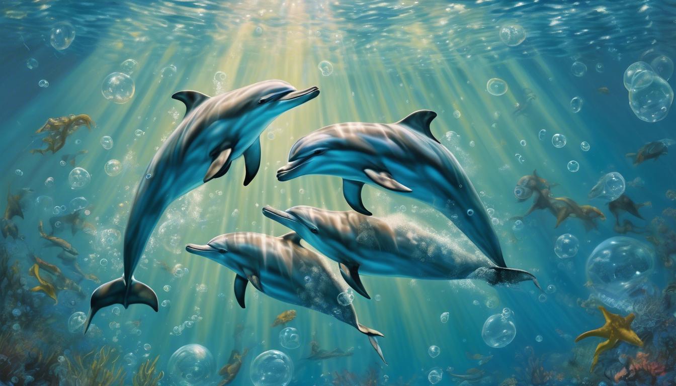Los delfines y su forma de llamarse por nombres