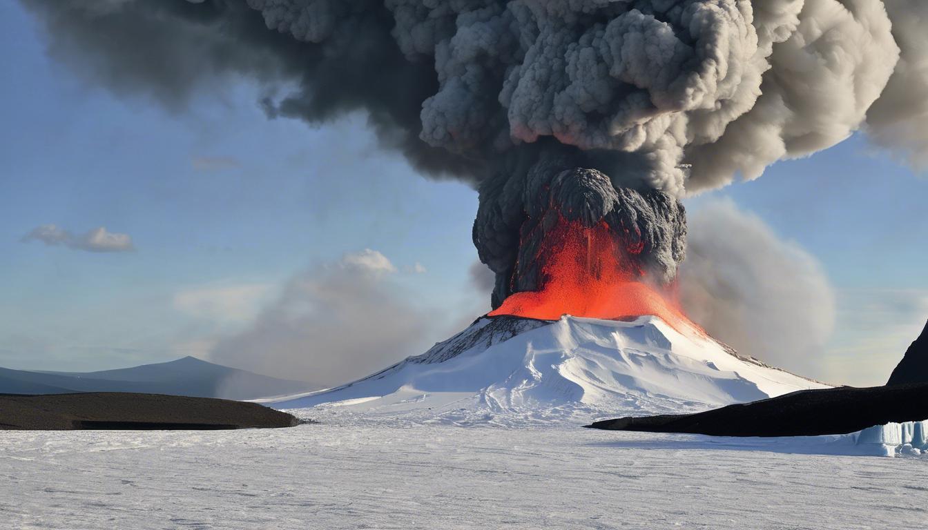 Los volcanes que expulsan hielo en lugar de lava